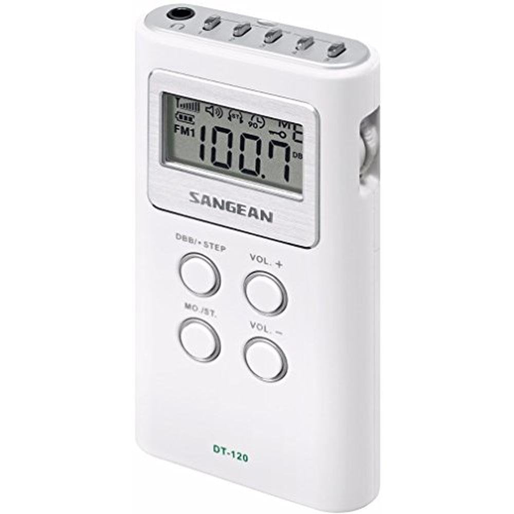 Sangean 120: Sangean DT-120 AM/FM Stereo PLL Synthesized – Side View