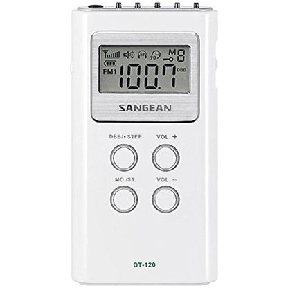 Sangean 120: Sangean DT-120 AM/FM Stereo PLL Synthesized – Close-up Detail