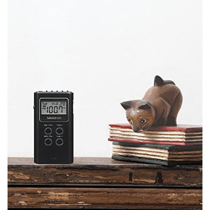 Sangean 180: Sangean DT 180 AM FM Pocket Radio – Side View
