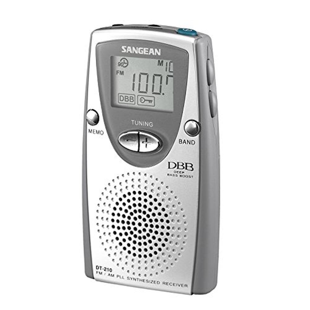Sangean 210: Sangean DT 210 FM Stereo AM PLL Synthesized – Front View