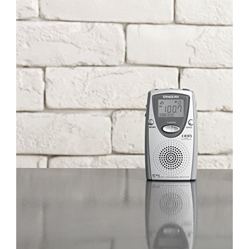 Sangean 210: Sangean DT 210 FM Stereo AM PLL Synthesized – Side View