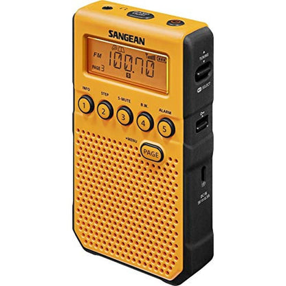 Sangean 800YL: Sangean DT 800YL NOAA Weather Alert Pocket – Side View
