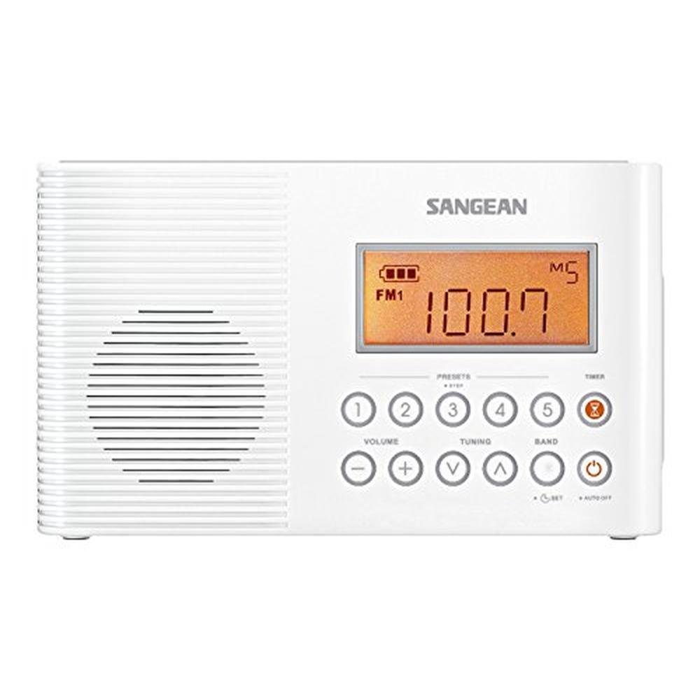 Sangean H201 Shower Radio AM/FM Waterproof – Side View