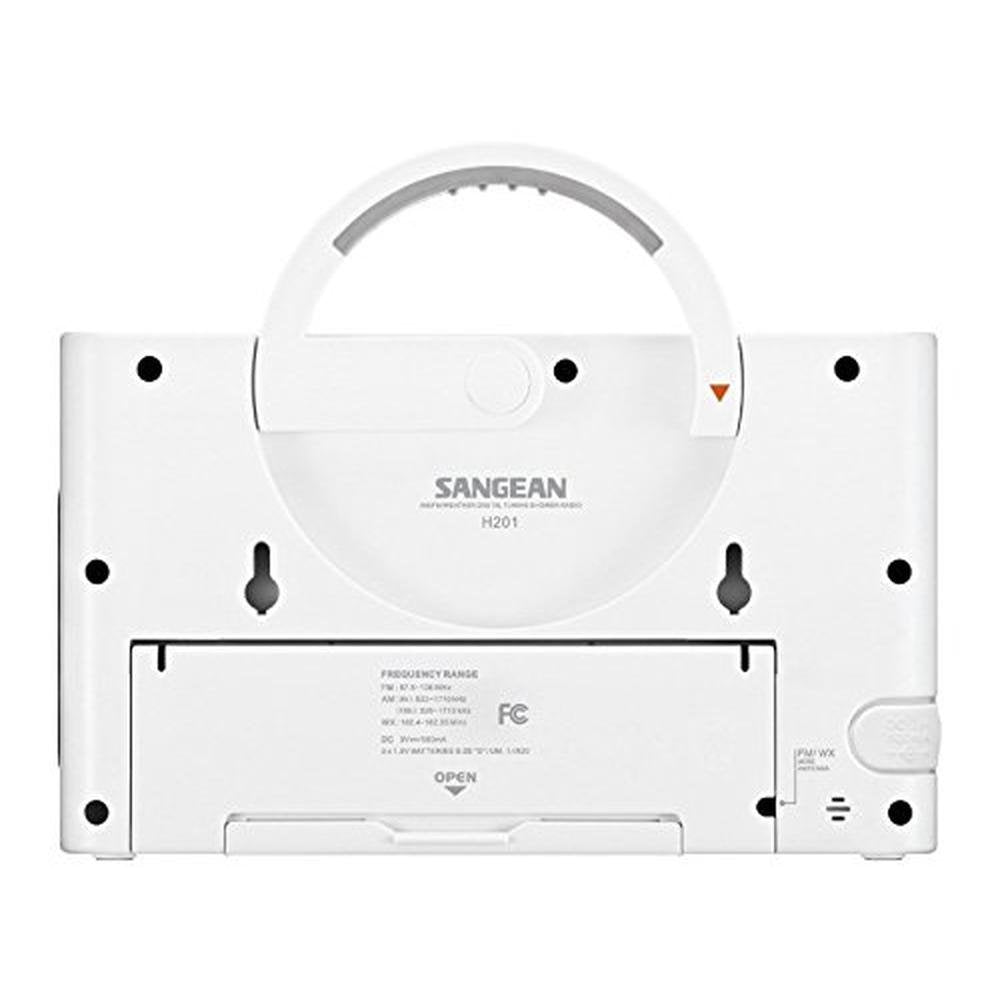 Sangean H201 Shower Radio AM/FM Waterproof – Close-up Detail