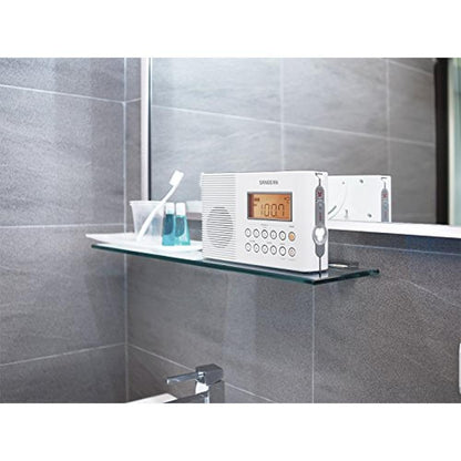 Sangean H201 Shower Radio AM/FM Waterproof – Packaging