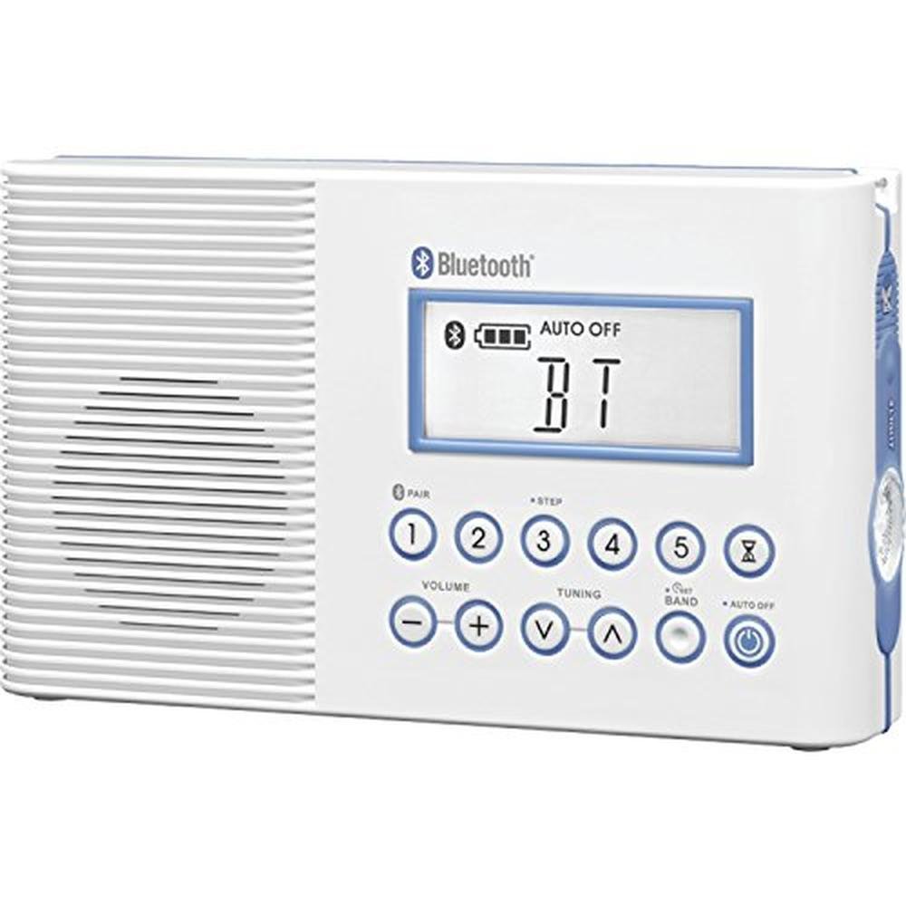 Sangean H202: Sangean H202 AM FM Weather Alert Waterproof – Front View