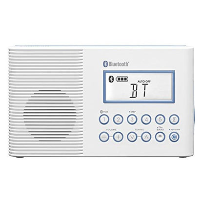 Sangean H202: Sangean H202 AM FM Weather Alert Waterproof – Side View