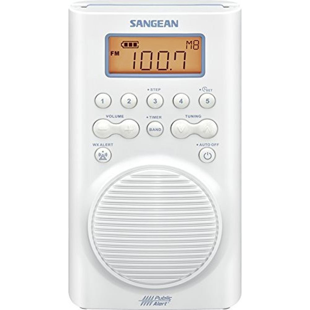 Sangean H205: Sangean H205 Waterproof Shower Radio AM FM – Packaging
