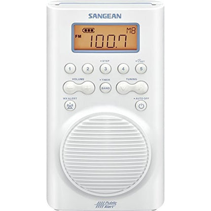 Sangean H205: Sangean H205 Waterproof Shower Radio AM FM – Packaging