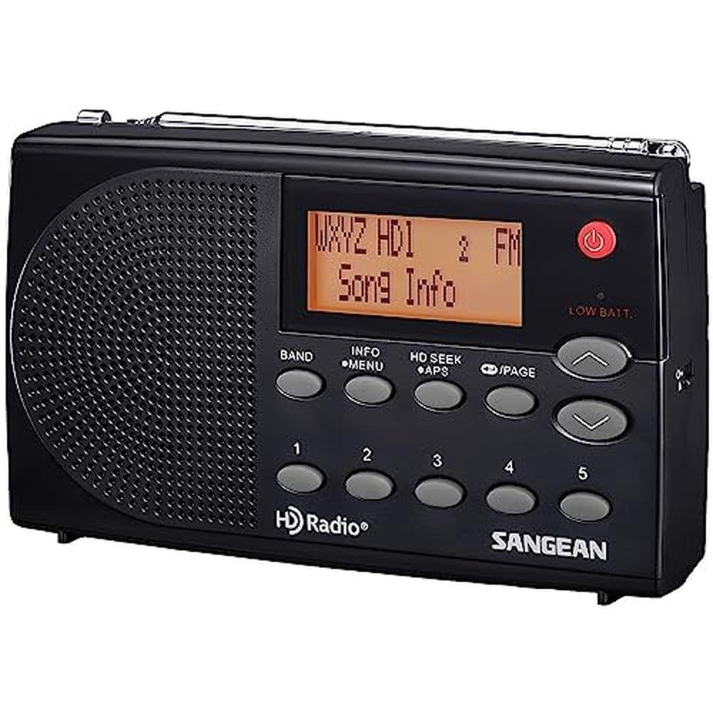 Radio Sangean: Sangean HDR-14 HD Radio FM Stereo AM – Close-up Detail