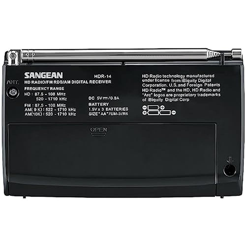 Radio Sangean: Sangean HDR-14 HD Radio FM Stereo AM – In Use