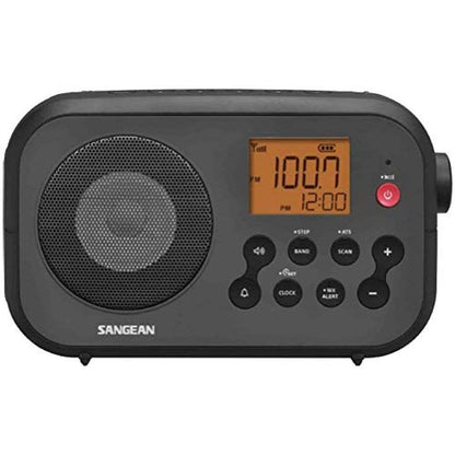 Sangean D12: Sangean PR D12 AM FM NOAA Weather Alert – Front View