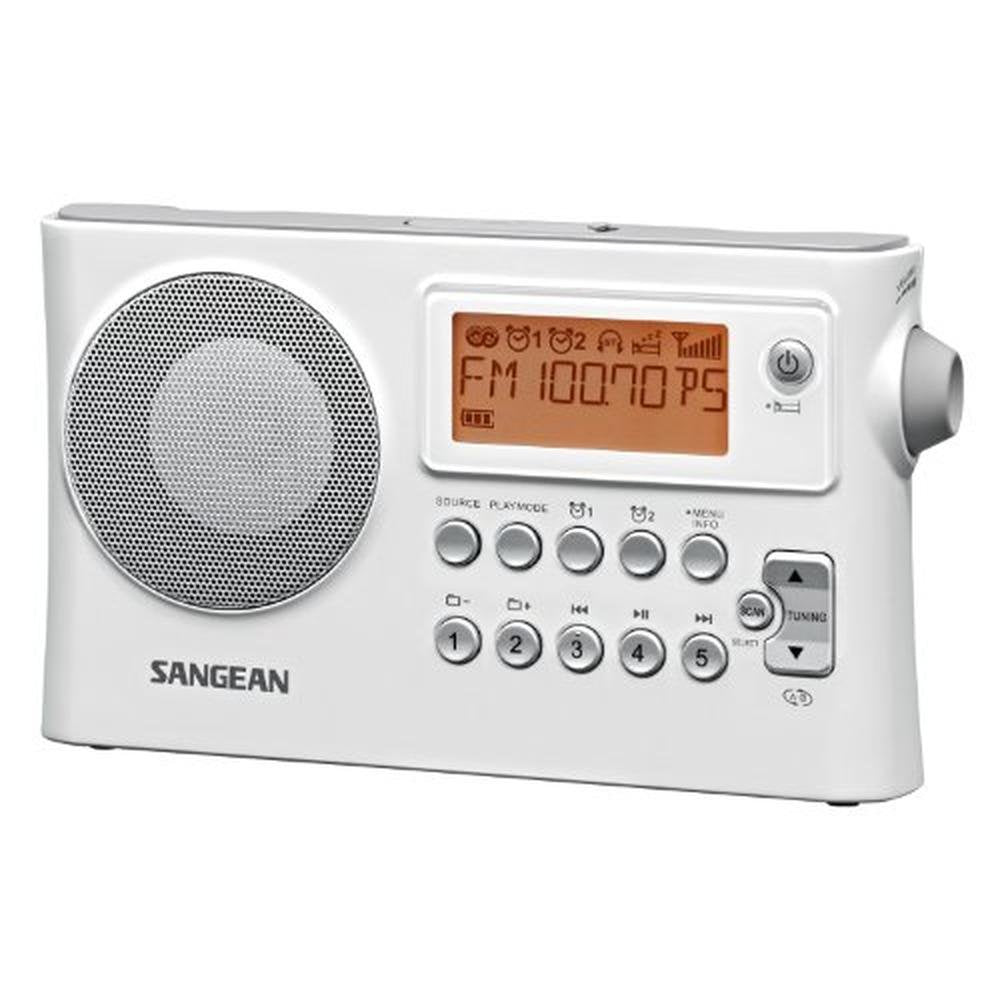 Sangean D14: Sangean PR-D14 AM FM RDS Portable Radio with – Front View