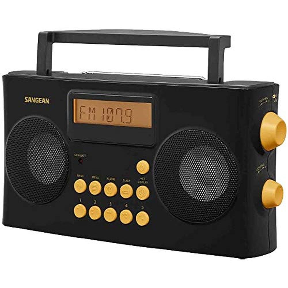 Sangean PR-D17 AM/FM-RDS Portable Radio Specially Designed – Front View