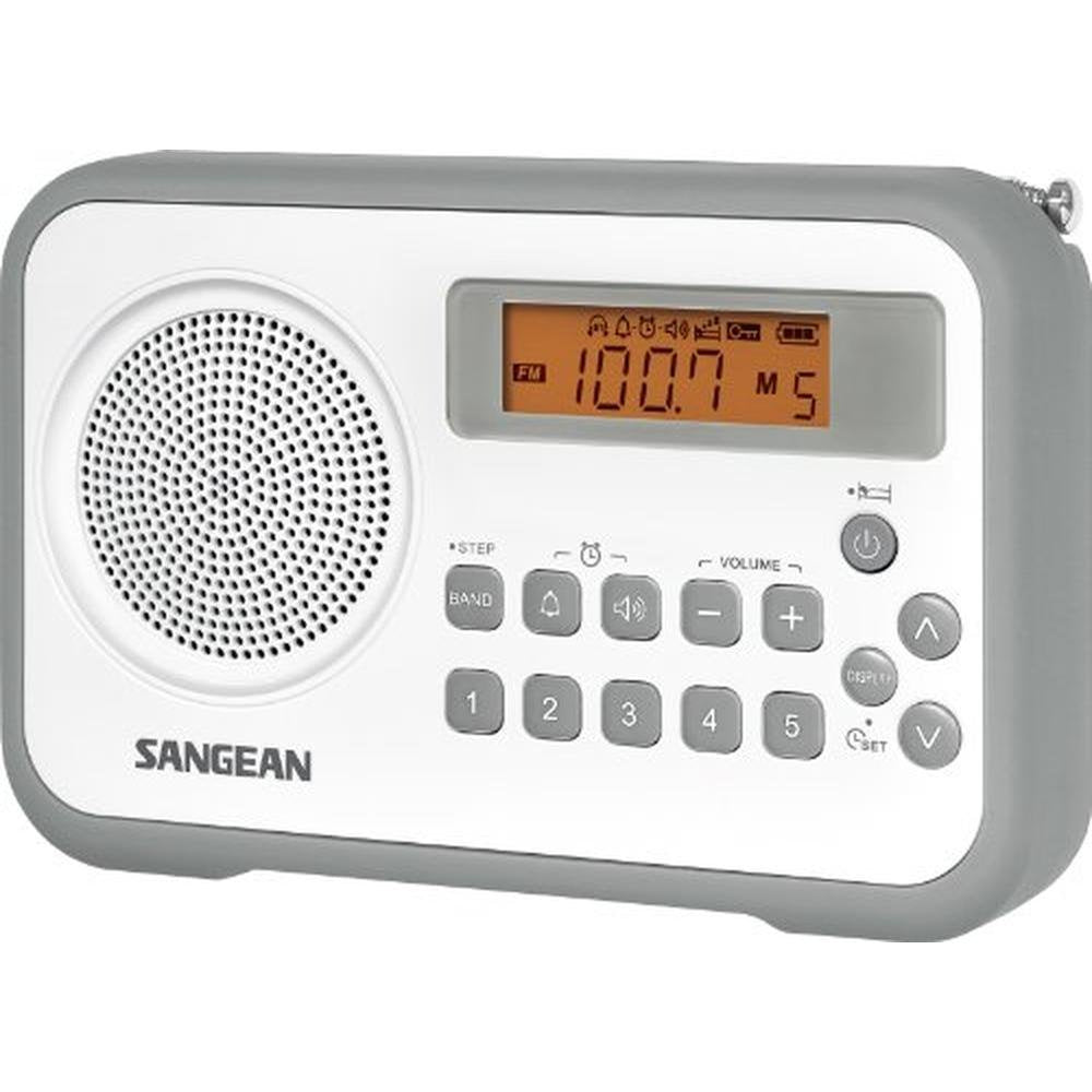 Sangean PR-D18GR AM/FM/Portable Digital Radio with – Front View