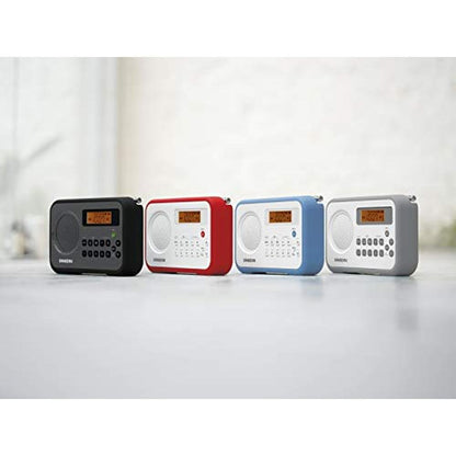 Sangean PR-D18GR AM/FM/Portable Digital Radio with – Side View