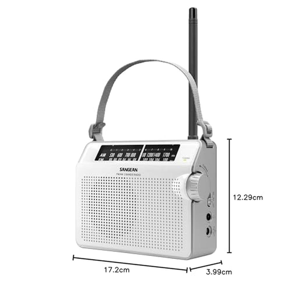 Sangean D6WH: Sangean Compact Analog Portable Radio – Packaging