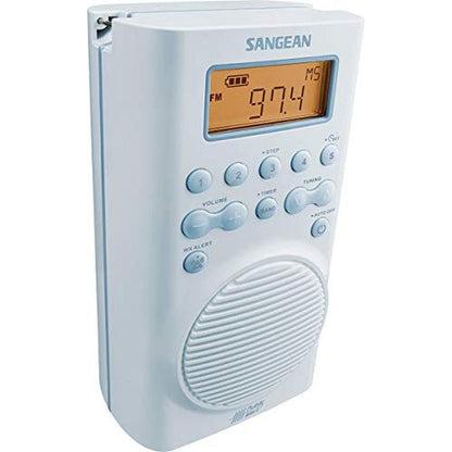 Sangean SG-100: Waterproof Shower Radio with AM/FM and – Close-up Detail