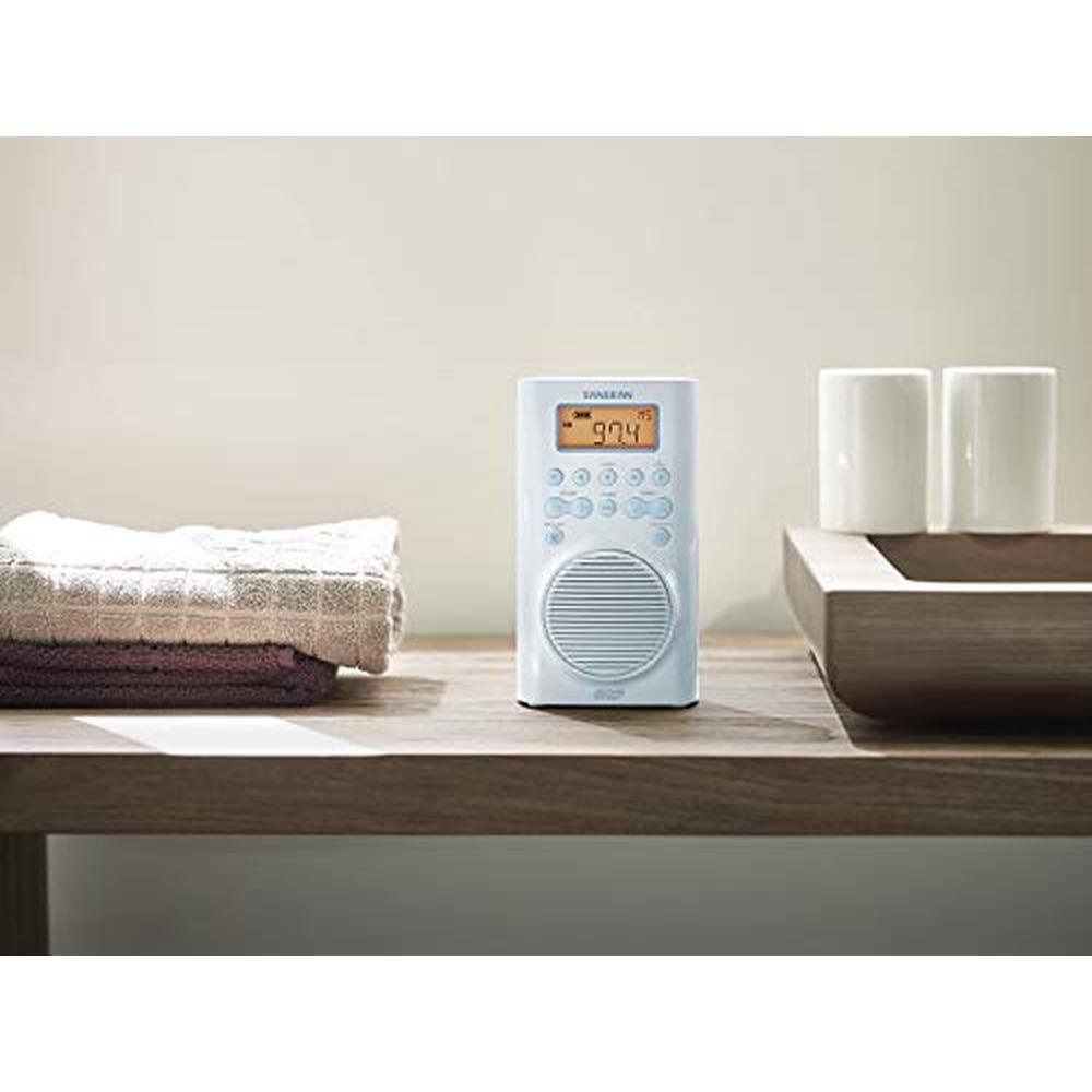 Sangean SG-100: Waterproof Shower Radio with AM/FM and – Packaging
