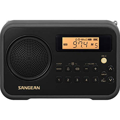 Sangean 104: Sangean SG 104 AM FM Stereo Digital Tuning – Front View