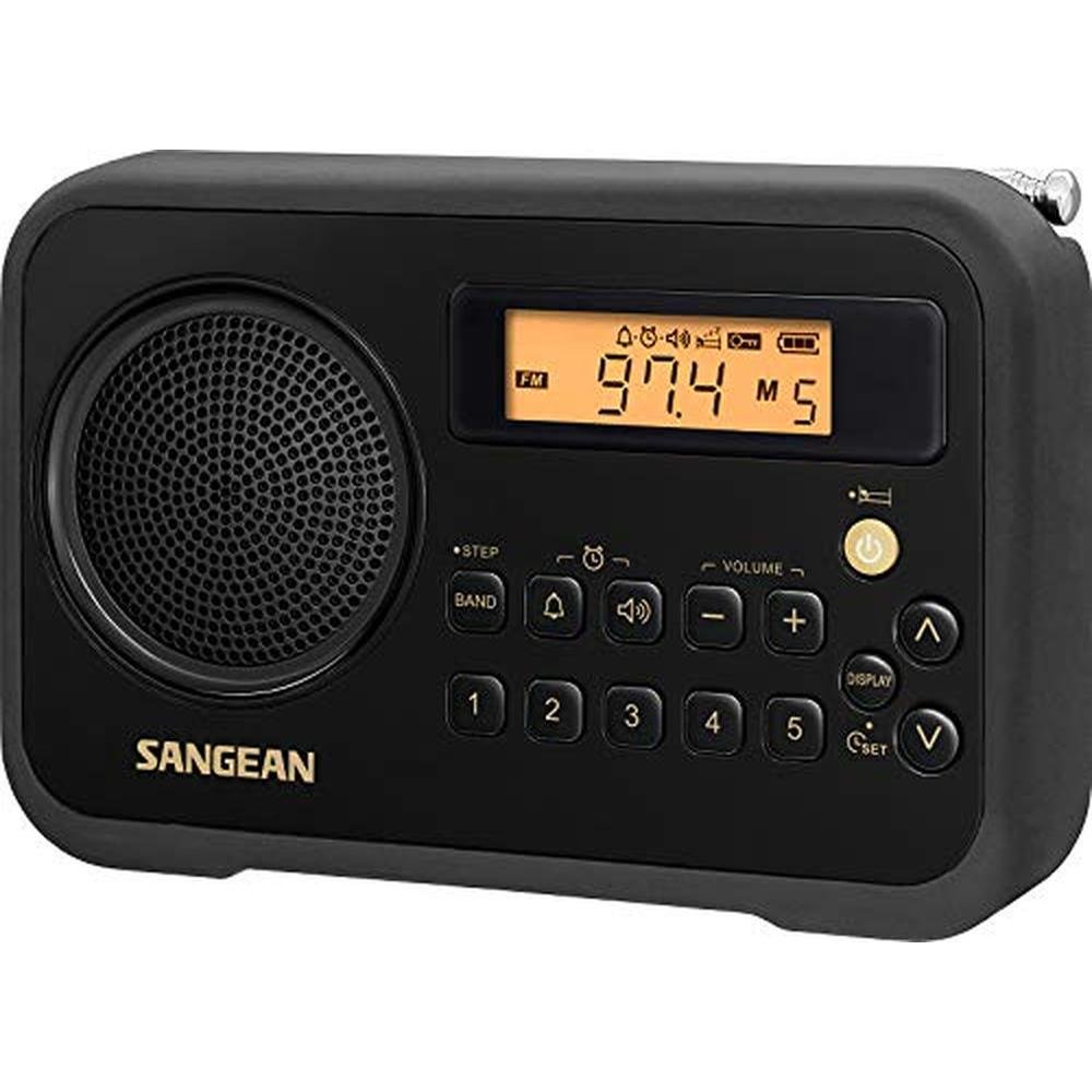 Sangean 104: Sangean SG 104 AM FM Stereo Digital Tuning – Close-up Detail