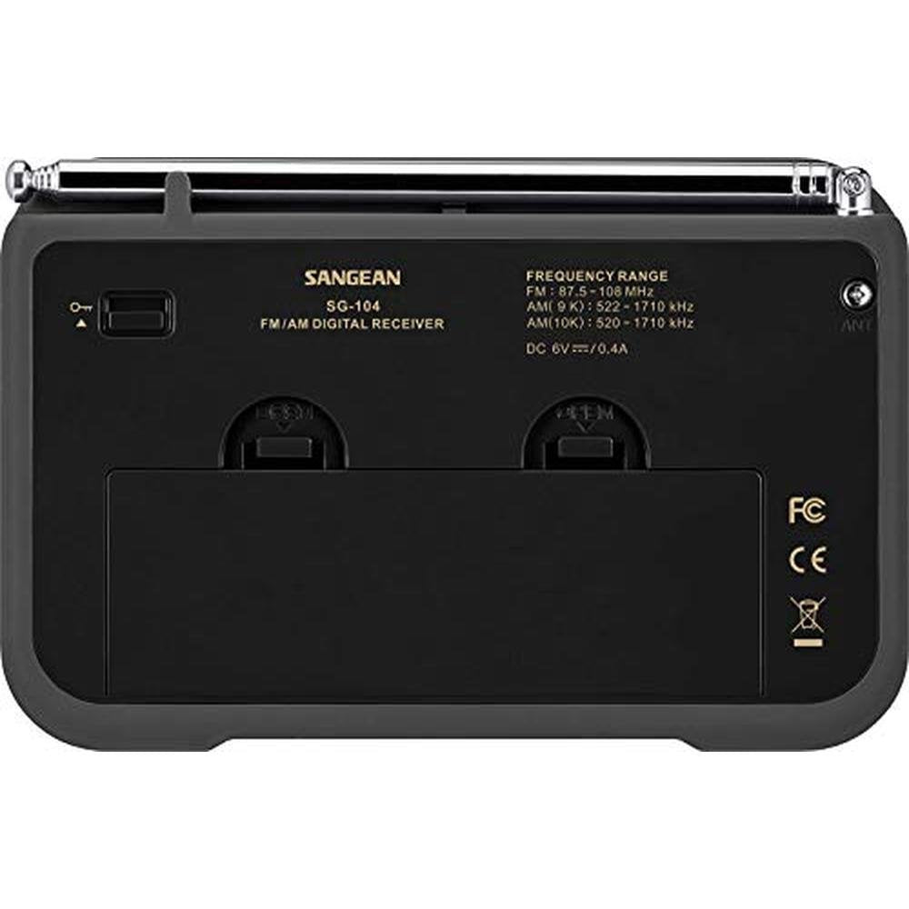 Sangean 104: Sangean SG 104 AM FM Stereo Digital Tuning – In Use