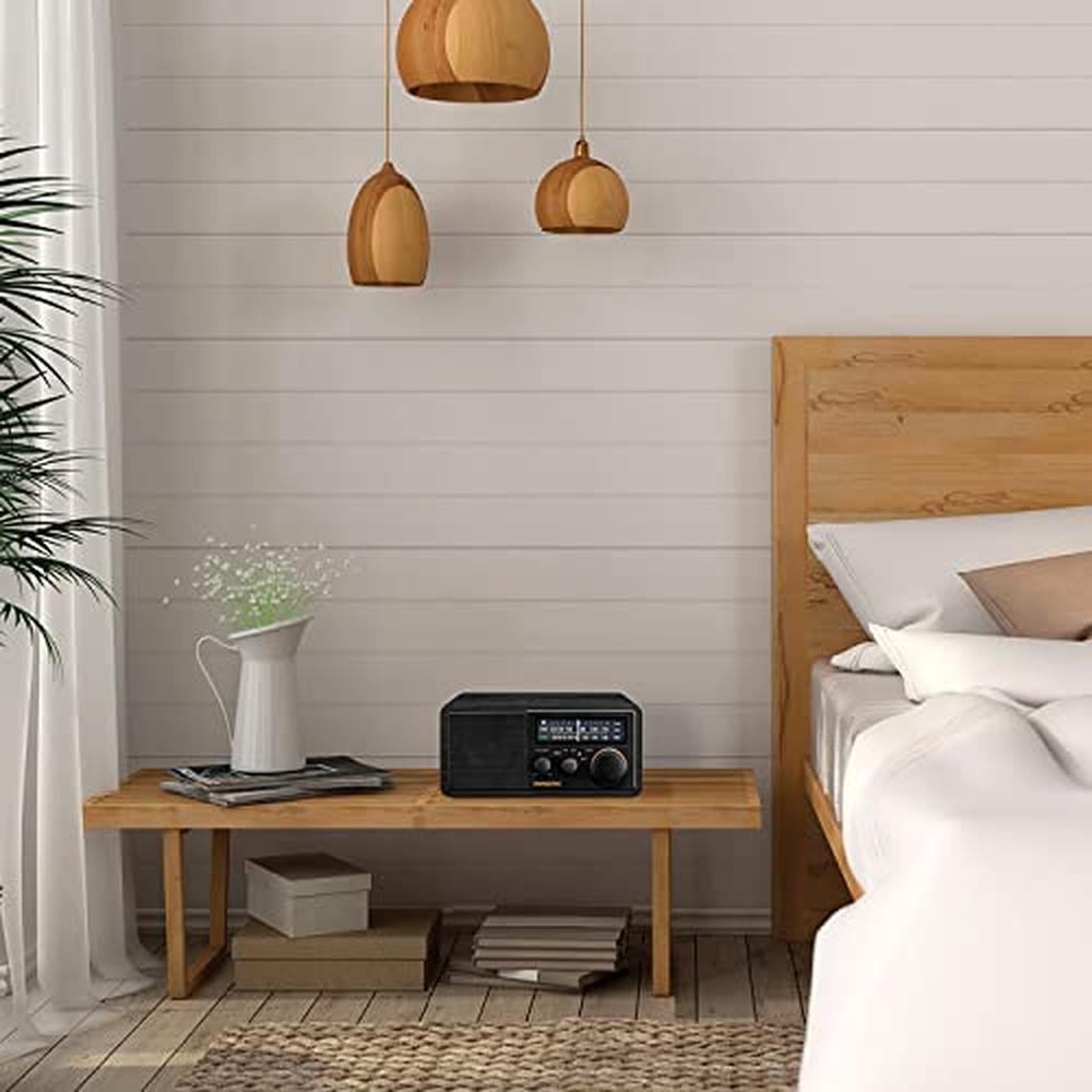 Sangean 118: Sangean SG 118 Wooden Cabinet Radio – Packaging