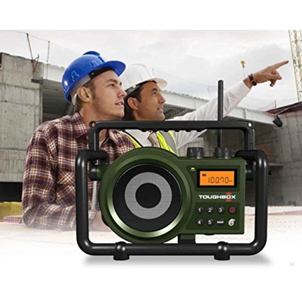 Sangean 100: Sangean TB-100 Toughbox FM/AM/AUX Ultra-Rugged – In Use