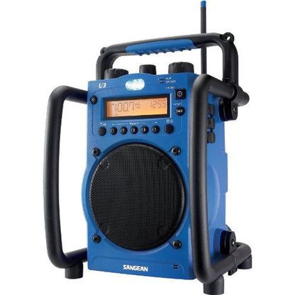Sangean Rugged: Sangean U3 AM FM Ultra Rugged and Water – Front View