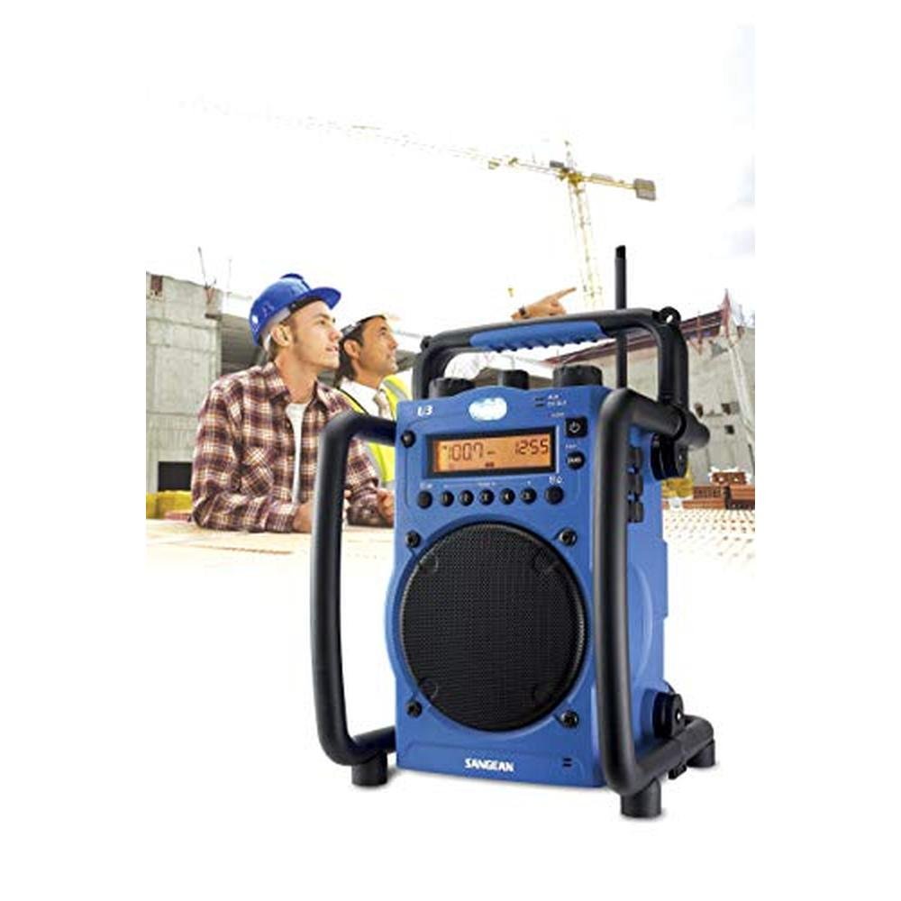 Sangean Rugged: Sangean U3 AM FM Ultra Rugged and Water – Side View