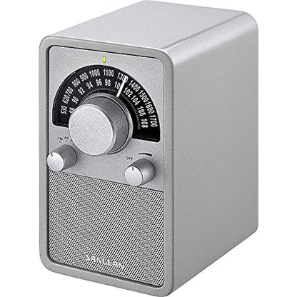 Sangean 15SR: Sangean WR-15SR AM FM Table Top Wooden Radio – Close-up Detail