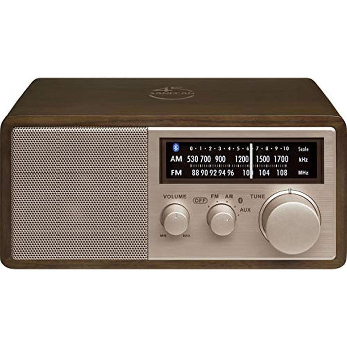 Sangean WR-16SE AM/FM/Bluetooth/Aux-in/USB Phone Charging – Front View