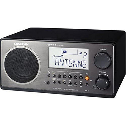 Sangean WR-2 AM/FM-RBDS Radio – Front View