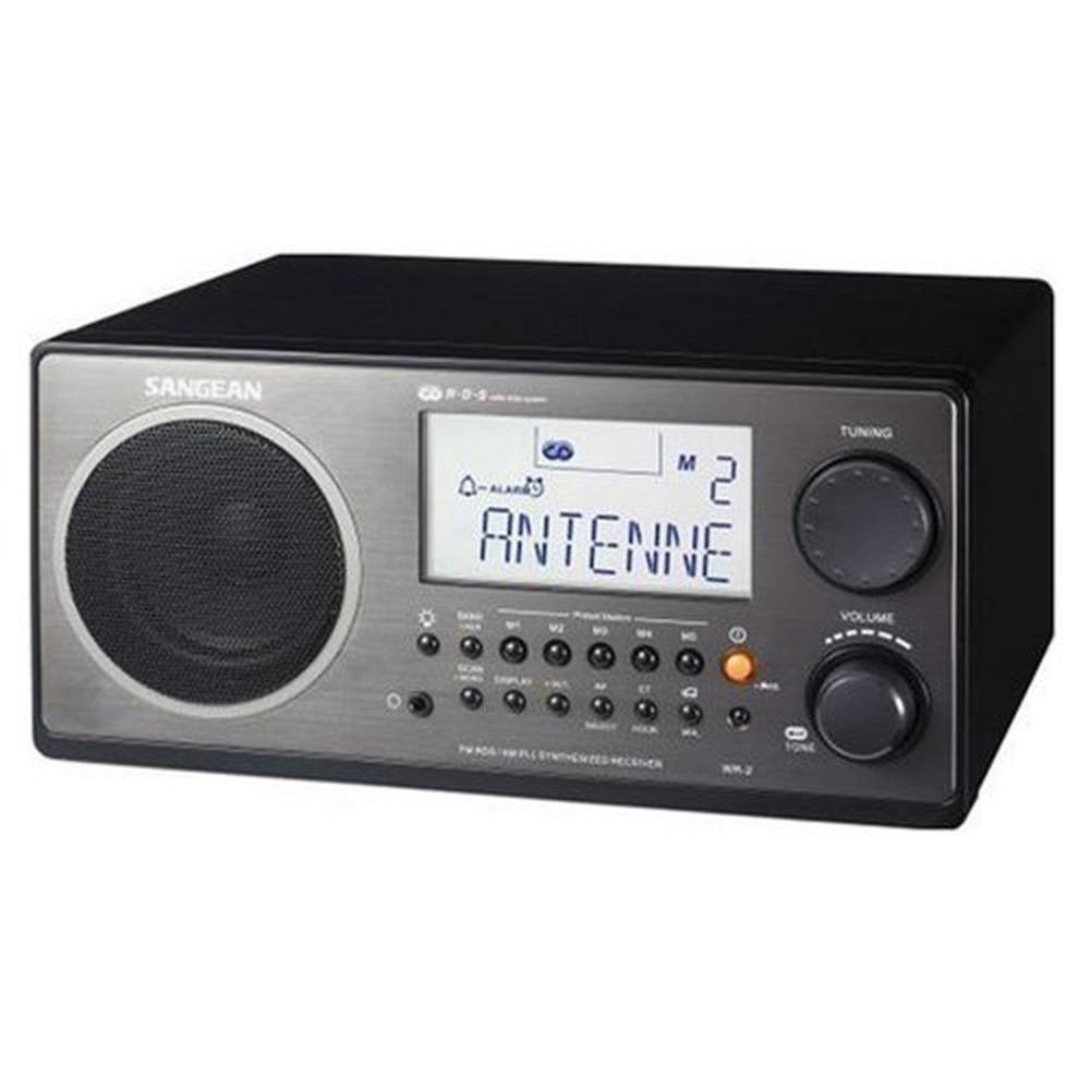 Sangean WR-2 AM/FM-RBDS Radio – Close-up Detail