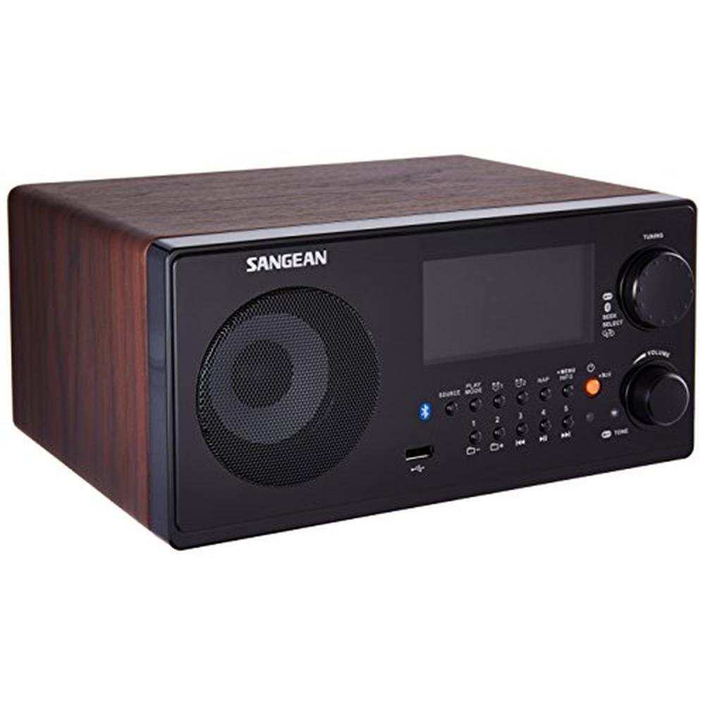 Sangean WR-22WL: Sangean Table Top Digital Tuning Receiver – Front View