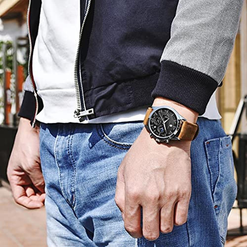 Mens Watches: Sapphero Chronograph 100m Waterproof – Packaging
