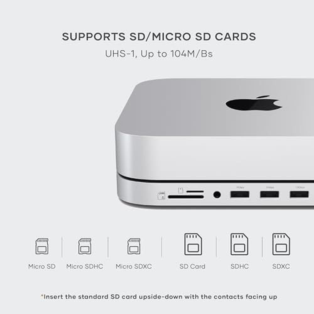 Mac 10gbps Ethernet: Satechi Mac Mini Hub Stand with SSD – Packaging
