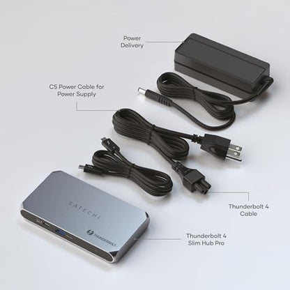 Thunderbolt Satechi: Satechi Thunderbolt 4 Dock Slim Hub Pro – Packaging
