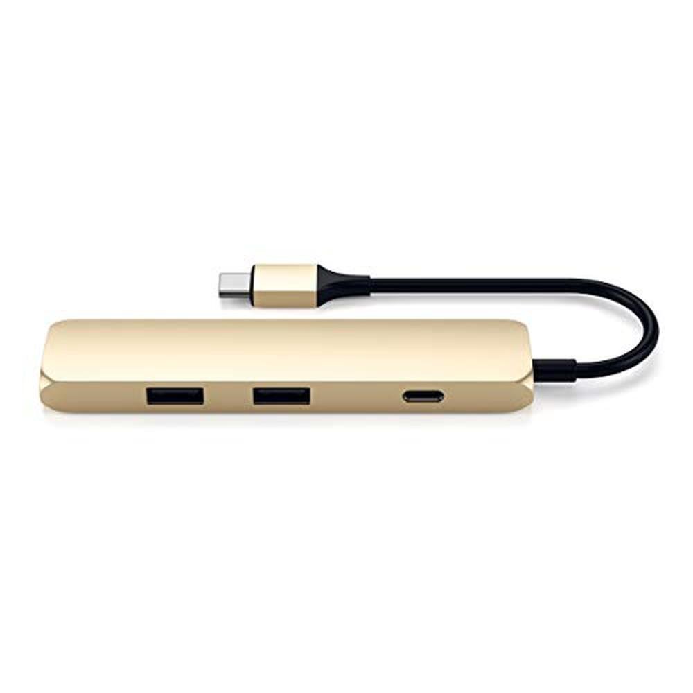 Satechi Hub: Satechi USB C Multiport Adapter – In Use