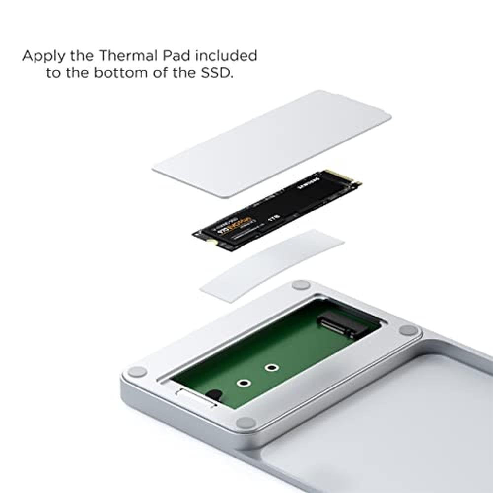 Satechi Slim: Satechi USB-C Slim Dock for 24 iMac with – Close-up Detail