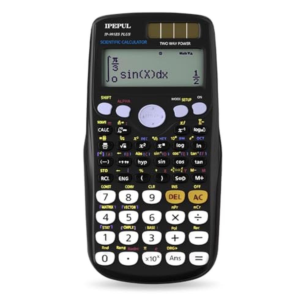 Scientific Calculators: IPepul Math Calculator 417 – Front View