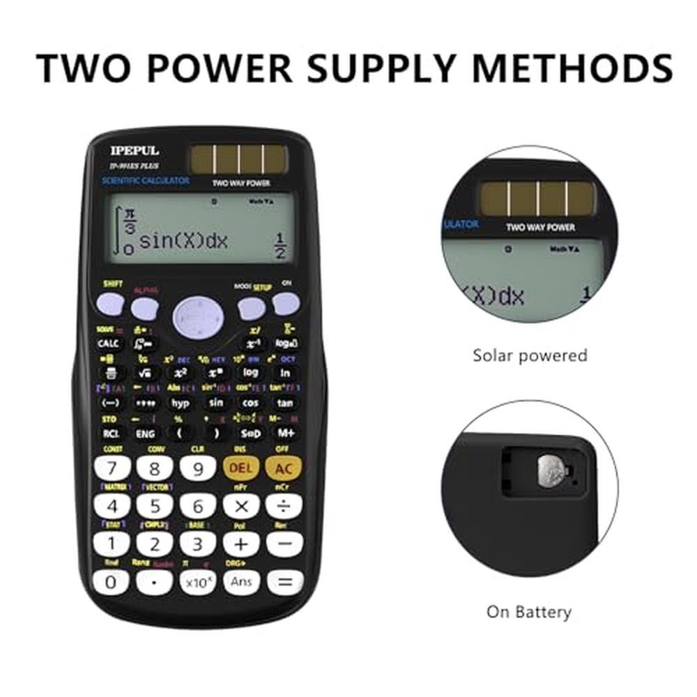 Scientific Calculators: IPepul Math Calculator 417 – Close-up Detail