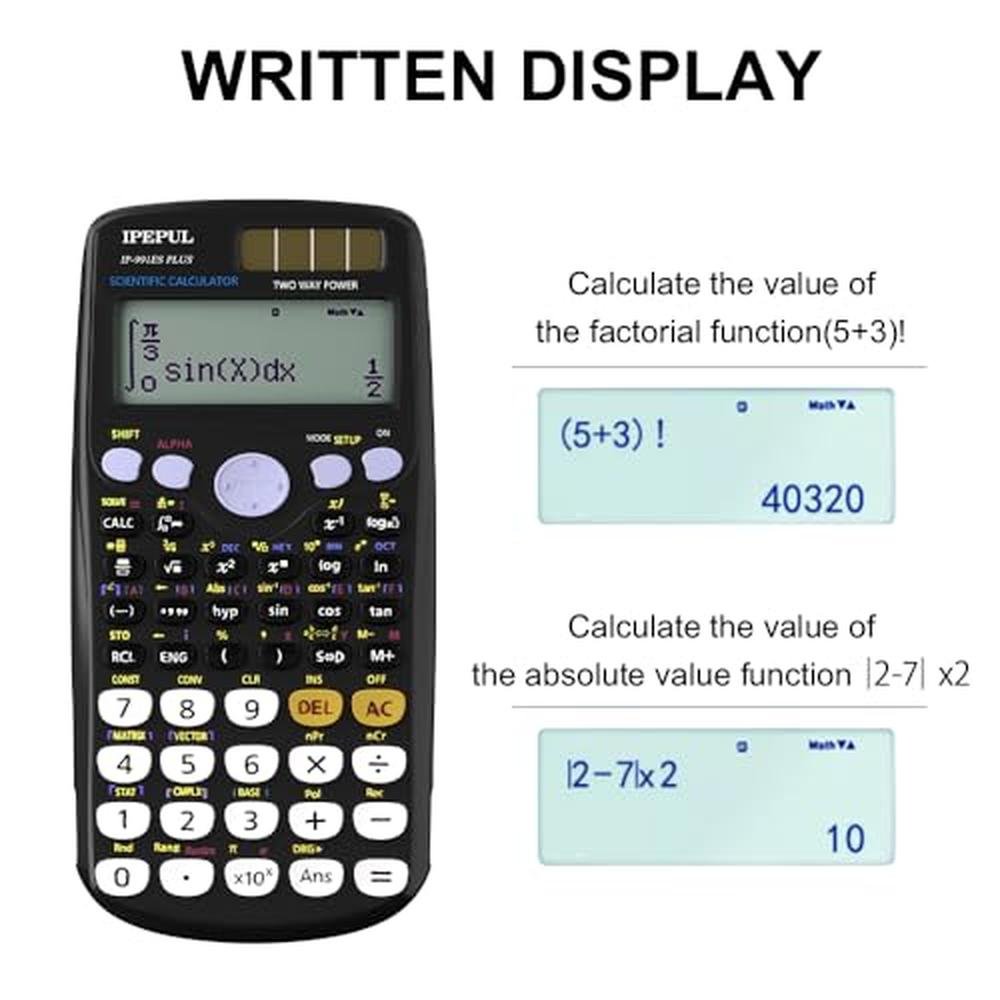 Scientific Calculators: IPepul Math Calculator 417 – In Use