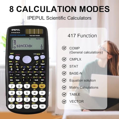 Scientific Calculators: IPepul Math Calculator 417 – Packaging
