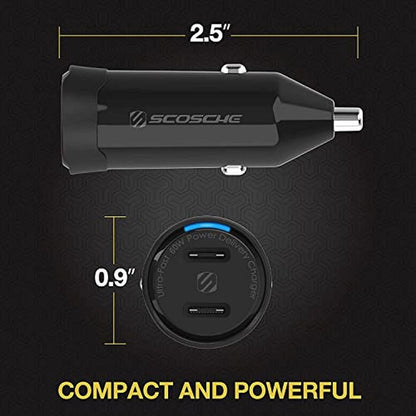 Scosche CPDCC60: Powervolt 60W Certified Dual USB Type-C – Packaging