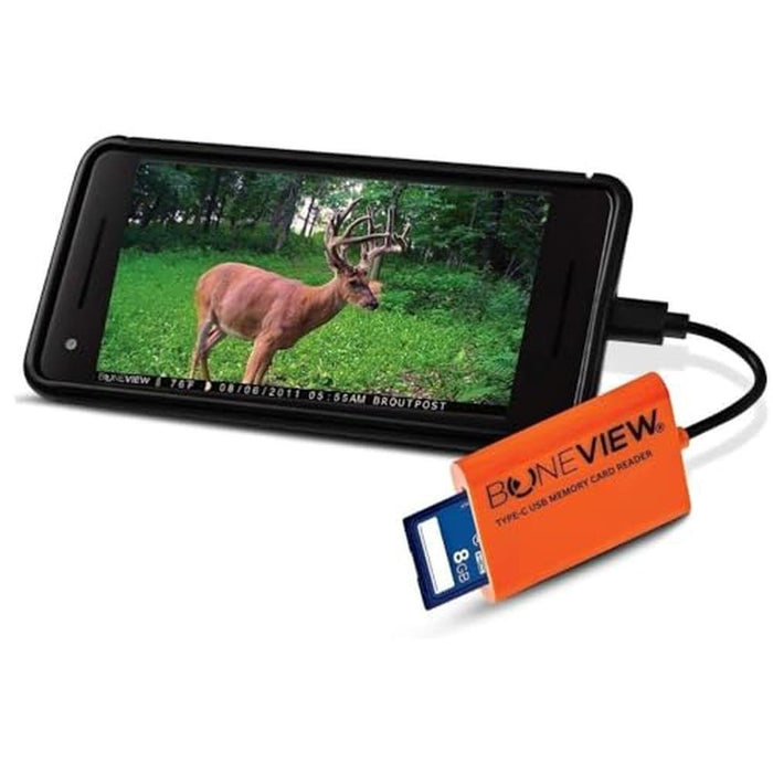 Reader Android: Boneview SD Card Reader for Android Type C – Front View