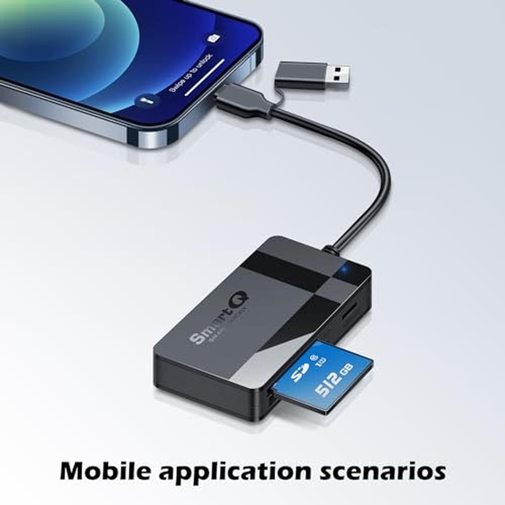 Reader Memory: USA Warehouse 4-in-1 USB-C USB 3.0 Dual – Packaging