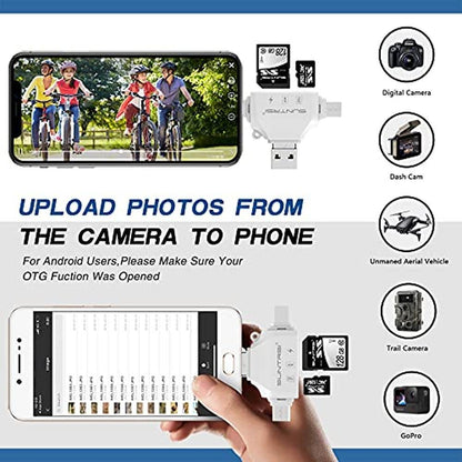 Reader Camera: Premium 4-in-1 Micro SD Card Adapter – Packaging