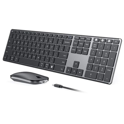 Wireless Keyboard Mouse Combo – Front View