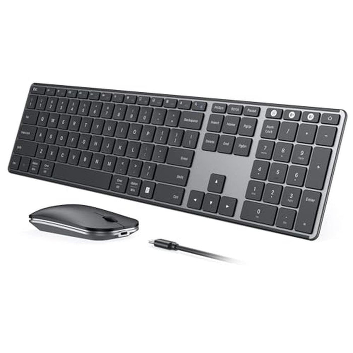 Wireless Keyboard Mouse Combo – Front View